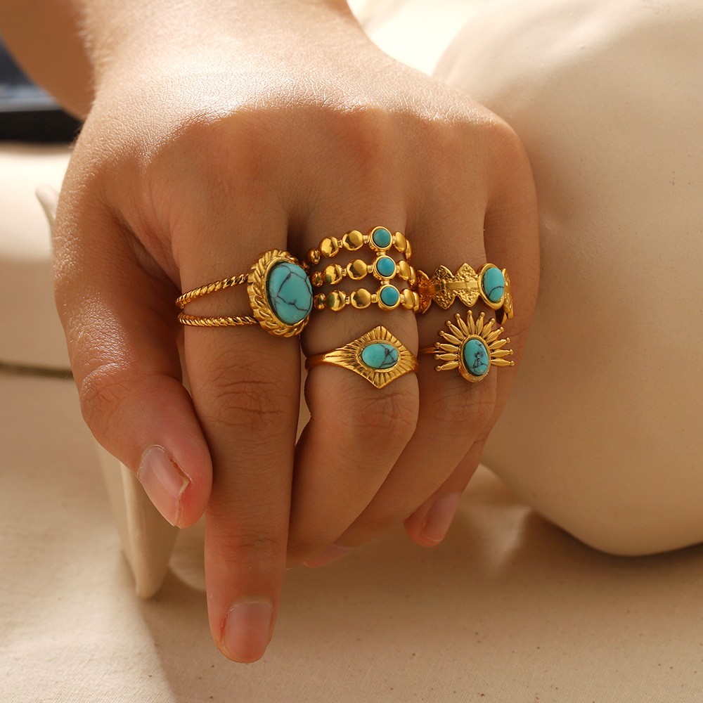 Shell Inlay Ring